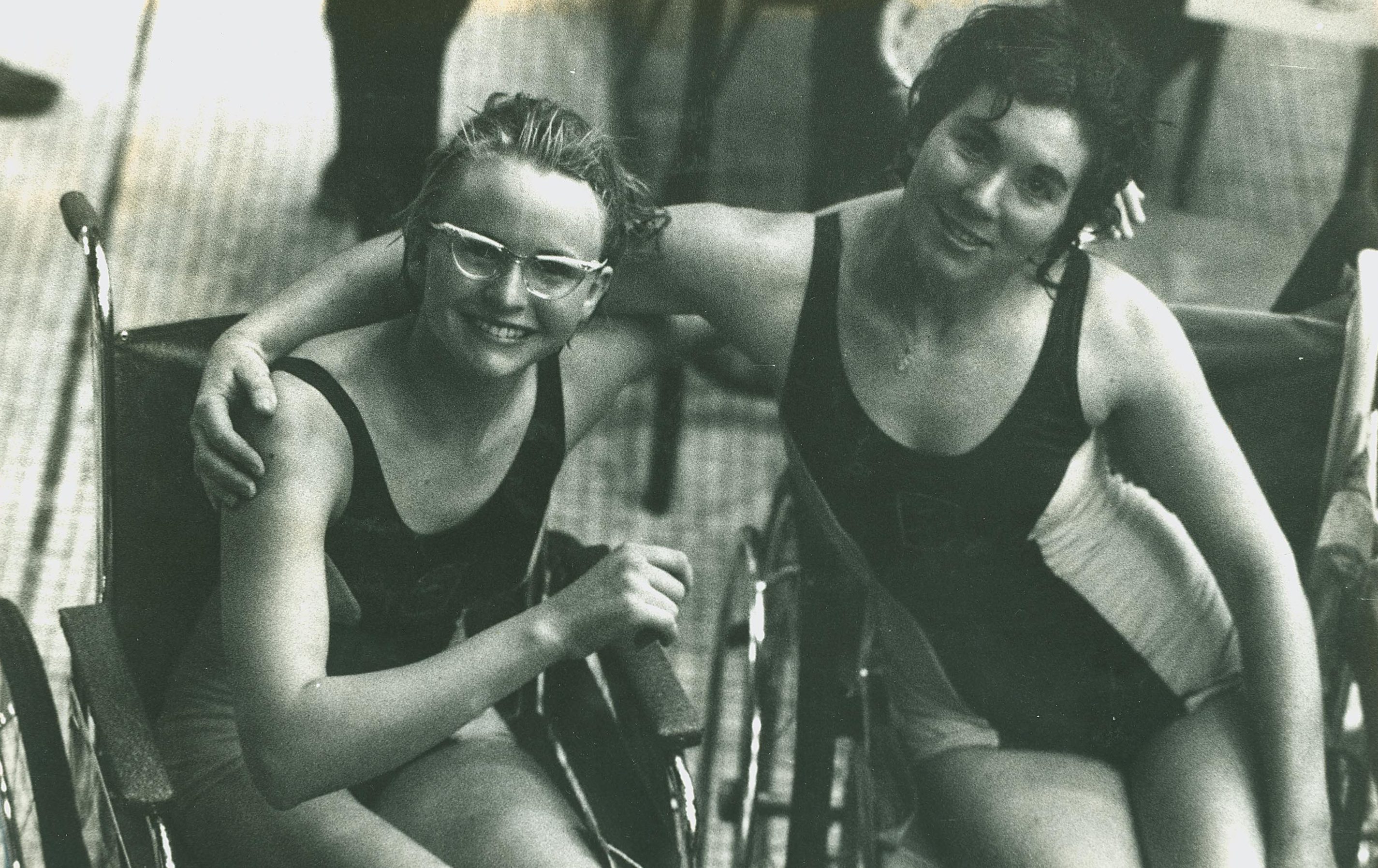 Australian Paralympic Team members Elizabeth Edmondson and Daphne Ceeney (1964)