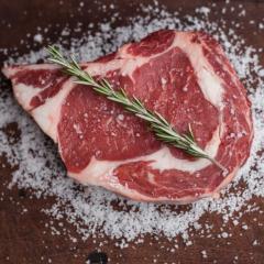 raw steak