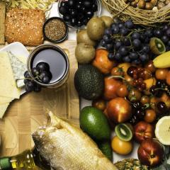 a range of different foods
