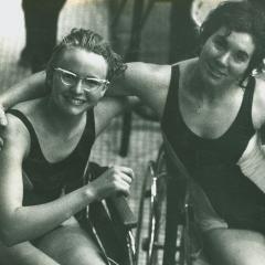 Australian Paralympic Team members Elizabeth Edmondson and Daphne Ceeney (1964)